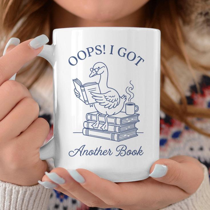 Oops I Got Another Book Bookish Reading Goose Graphic Graphic Print Coffee Mug Unique Gifts Oops I Got Another Book Bookish Reading Goose Graphic Graphic Print Coffee Mug Unique Gifts