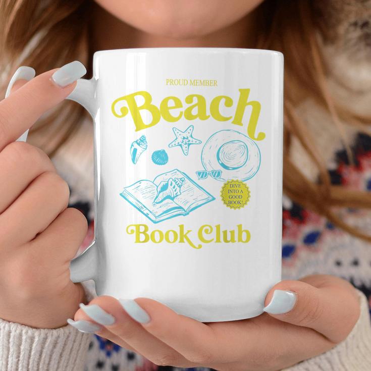 Proud Member Beach Book Club Retro Vintage Summer Bookish Graphic Print Coffee Mug Unique Gifts Proud Member Beach Book Club Retro Vintage Summer Bookish Graphic Print Coffee Mug Unique Gifts