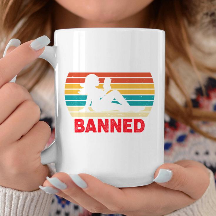 I Read Banned Book Bookworm Reader Nerd Bookish Librarian Graphic Print Coffee Mug Unique Gifts