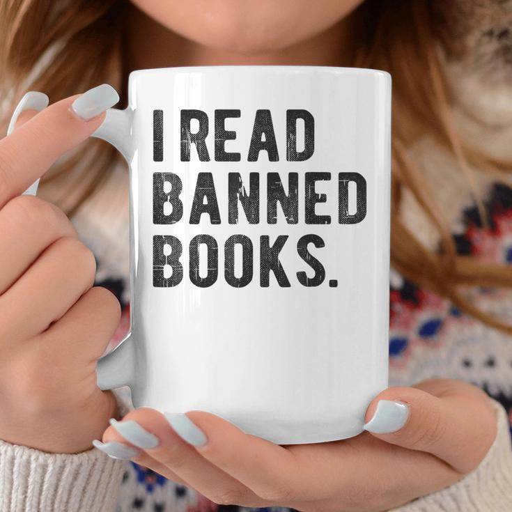 I Read Banned Books Librarians Banned Books Bookworm Reader Graphic Print Coffee Mug Unique Gifts