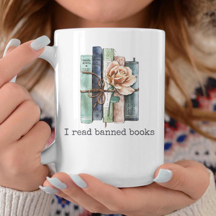 I Read Banned Books Banned Books Lovers Graphic Print Coffee Mug Unique Gifts