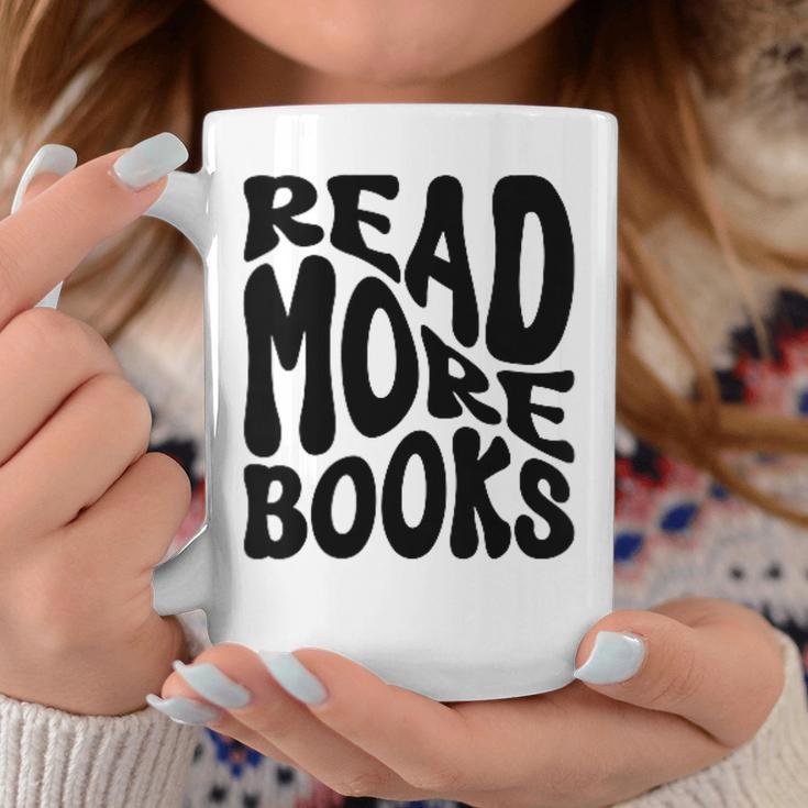 Read More Books Book Lover Graphic Print Coffee Mug Unique Gifts