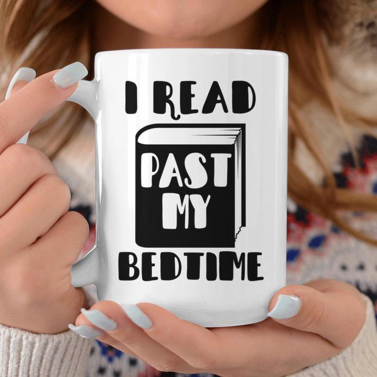 I Read Past My Bedtime Book Reader Graphic Print Coffee Mug Unique Gifts