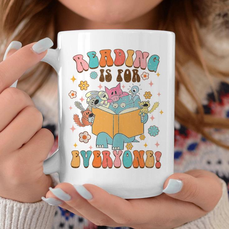 Reading Is For Everyone Book Lover Bookworm Bookish Groovy Graphic Print Coffee Mug Unique Gifts Reading Is For Everyone Book Lover Bookworm Bookish Groovy Graphic Print Coffee Mug Unique Gifts