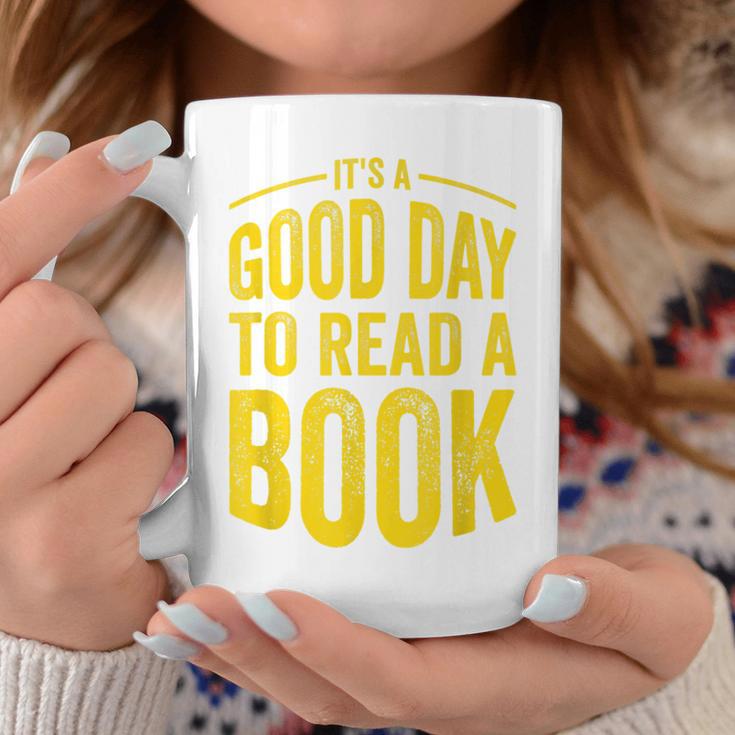 Reading Teacher Bookworm Its A Good Day To Read A Book Graphic Print Coffee Mug Unique Gifts
