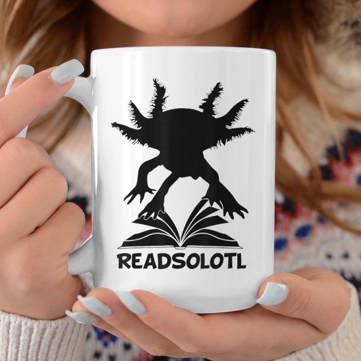 Readsolotl Axolotls Funny Kids Reading Fish Books Kawaii Graphic Print Coffee Mug Unique Gifts Readsolotl Axolotls Funny Kids Reading Fish Books Kawaii Graphic Print Coffee Mug Unique Gifts