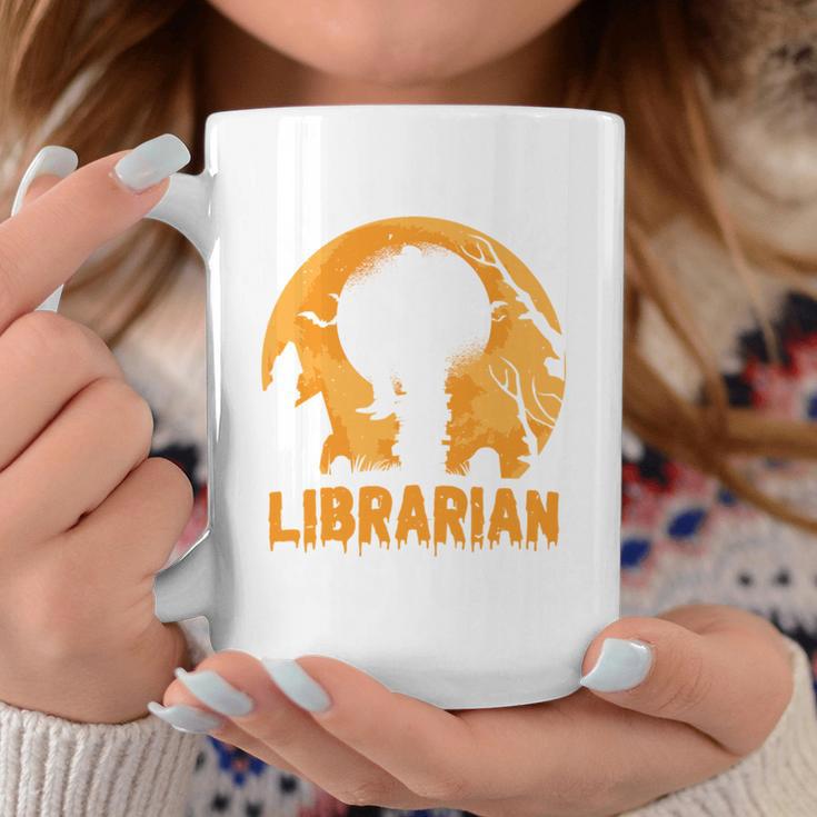 This Is My Scary Librarian Halloween Book Lover Scary Reader Graphic Print Coffee Mug Unique Gifts