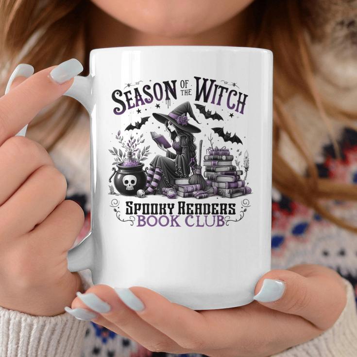 Season Of The Witch Spooky Readers Book Club Halloween Party Graphic Print Coffee Mug Unique Gifts