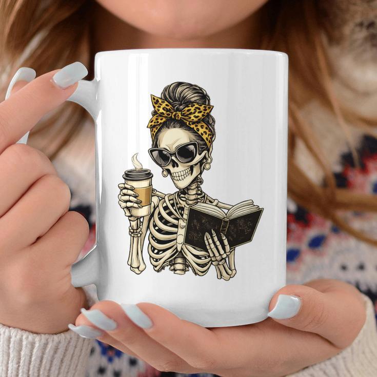 Skeleton Girl Drinking Coffee And Reading Book Graphic Print Coffee Mug Unique Gifts Skeleton Girl Drinking Coffee And Reading Book Graphic Print Coffee Mug Unique Gifts