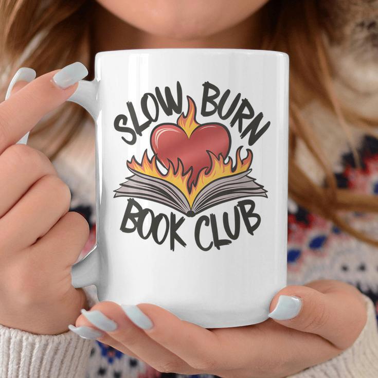 Slow Burn Book Club Romantasy Trope Smut Dark Romance Reader Graphic Print Coffee Mug Unique Gifts