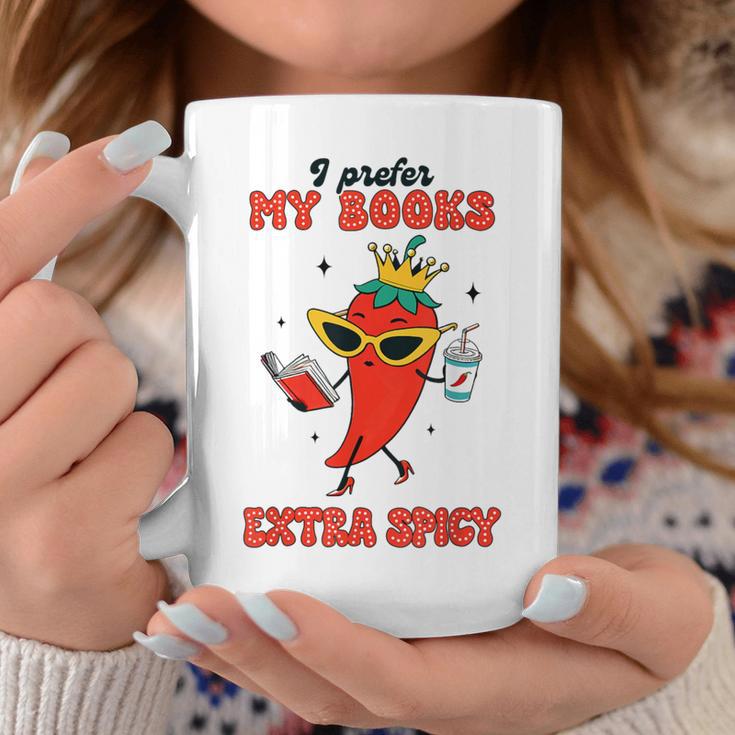 Smut Reader I Prefer My Books Extra Spicy Spicy Book Chili Graphic Print Coffee Mug Unique Gifts Smut Reader I Prefer My Books Extra Spicy Spicy Book Chili Graphic Print Coffee Mug Unique Gifts