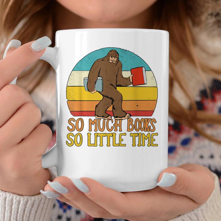 So Much Books So Little Time Reading Books Lover Bigfoot Graphic Print Coffee Mug Unique Gifts So Much Books So Little Time Reading Books Lover Bigfoot Graphic Print Coffee Mug Unique Gifts
