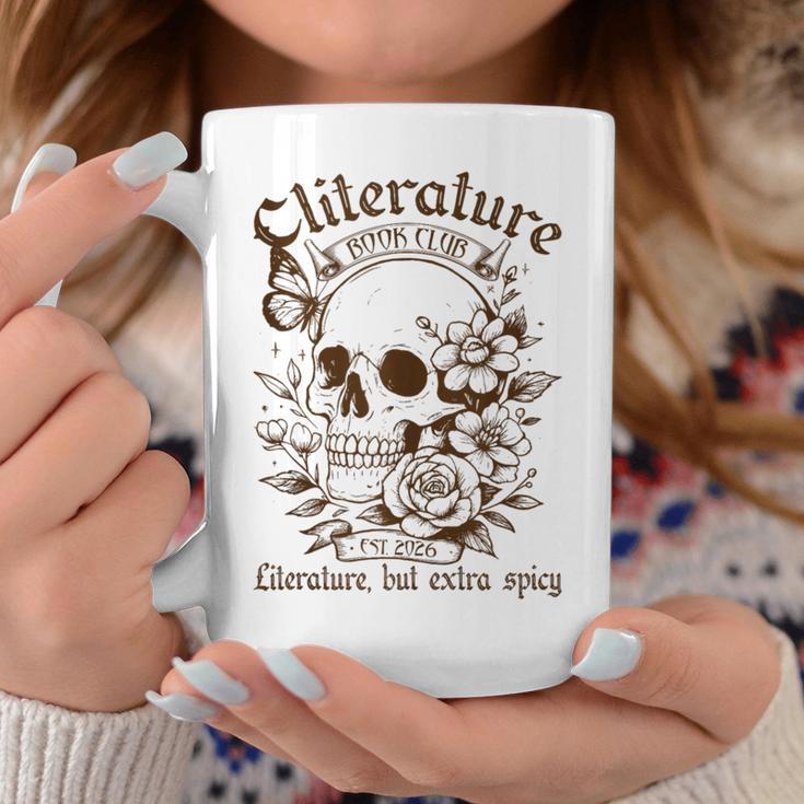 Spicy Book Reader Reading Literature Book Club Est 2026 Graphic Print Coffee Mug Unique Gifts