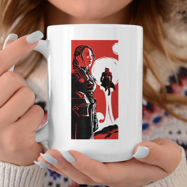 Star Wars The Book Of Boba Fett Fennec Shand Vintage Poster Graphic Print Coffee Mug Unique Gifts Star Wars The Book Of Boba Fett Fennec Shand Vintage Poster Graphic Print Coffee Mug Unique Gifts