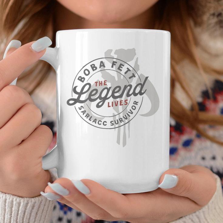 Star Wars The Book Of Boba Fett The Legend Lives Logo Graphic Print Coffee Mug Unique Gifts