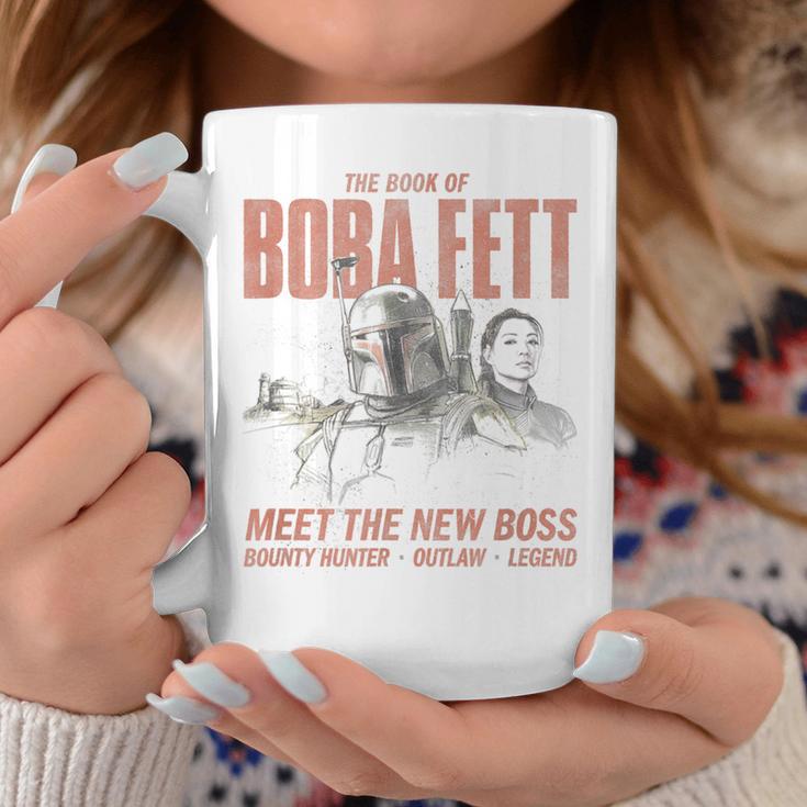 Star Wars The Book Of Boba Fett Meet The New Boss Sketch Graphic Print Coffee Mug Unique Gifts