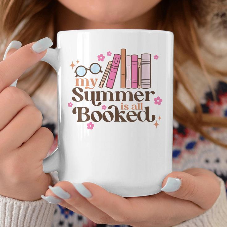 My Summer Is All Booked Retro Summer Book Lover Womens Girls Graphic Print Coffee Mug Unique Gifts My Summer Is All Booked Retro Summer Book Lover Womens Girls Graphic Print Coffee Mug Unique Gifts