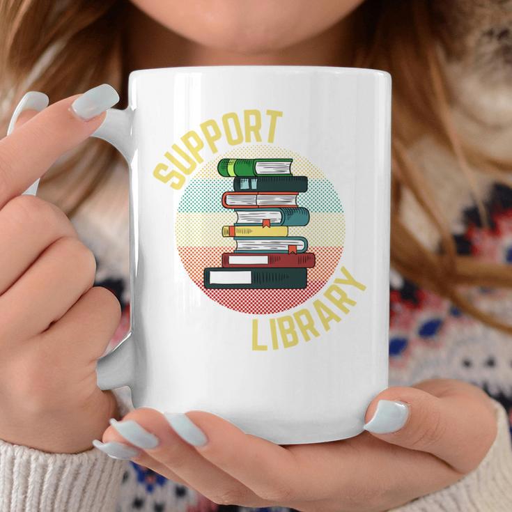 Support Your Local Library Retro Librarian Vintage Read Book Graphic Print Coffee Mug Unique Gifts Support Your Local Library Retro Librarian Vintage Read Book Graphic Print Coffee Mug Unique Gifts