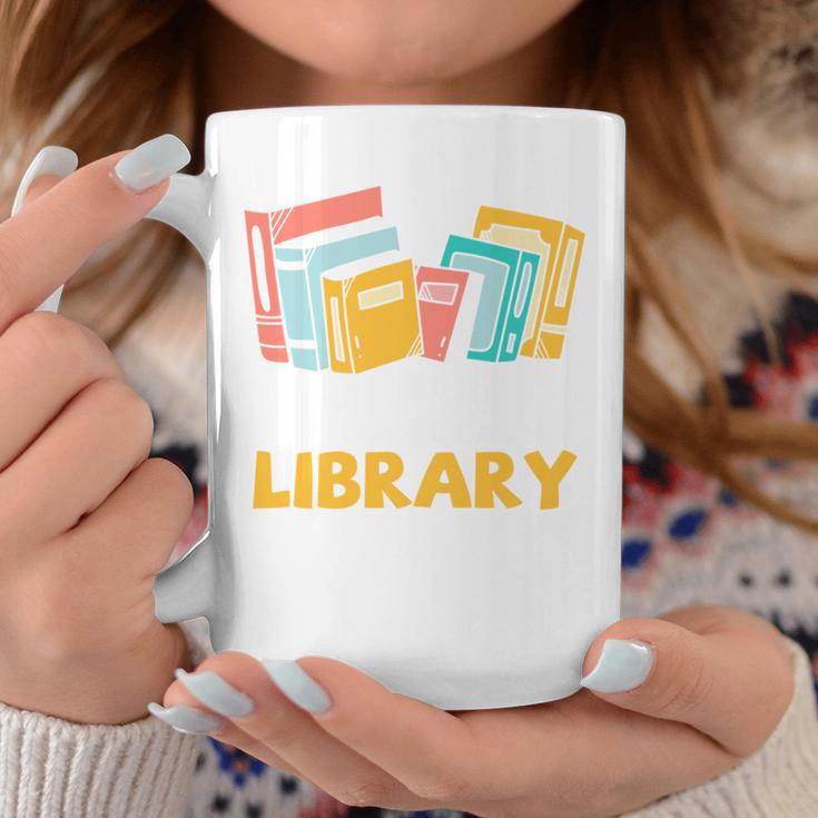 Support Your Local Library Vintage Book Lover Graphic Print Coffee Mug Unique Gifts