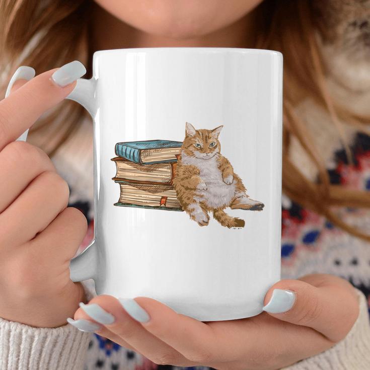 That's What I Do I Read Books I Pet Cats And I Know Things Graphic Print Coffee Mug Unique Gifts