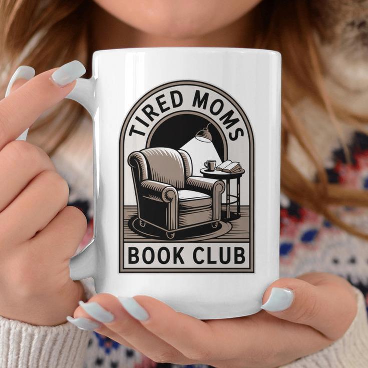 Tired Moms Book Club Graphic Print Coffee Mug Unique Gifts