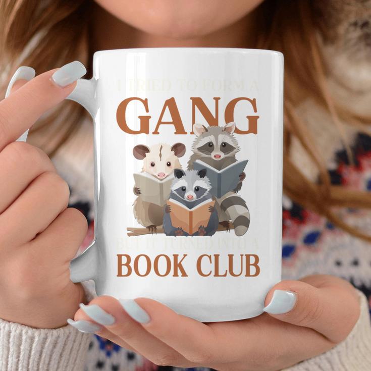 I Tried To Form A Gang But It Turned Into Book Club Graphic Print Coffee Mug Unique Gifts