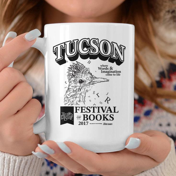Tucson Festival Of Books TFOB 2017 Roadrunner Mascot Graphic Print Coffee Mug Unique Gifts