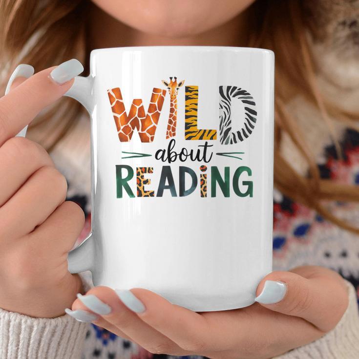 Wild About Reading Library Day Reading Books And Bookworm Graphic Print Coffee Mug Unique Gifts Wild About Reading Library Day Reading Books And Bookworm Graphic Print Coffee Mug Unique Gifts