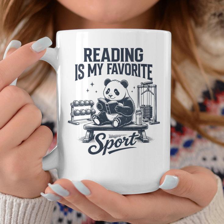 Women's Book Lover Bookish Panda Reading Is My Favorite Sport Graphic Print Coffee Mug Unique Gifts Women's Book Lover Bookish Panda Reading Is My Favorite Sport Graphic Print Coffee Mug Unique Gifts