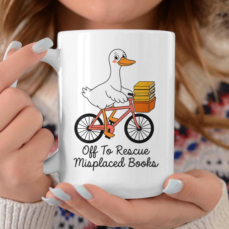 Women's Librarian Goose Book Lover Humor Reading Goose Graphic Print Coffee Mug Unique Gifts Women's Librarian Goose Book Lover Humor Reading Goose Graphic Print Coffee Mug Unique Gifts