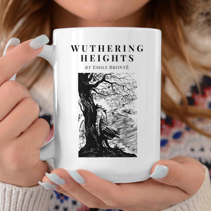 Wuthering Heights By Emily Bronte Vintage Book Cover Graphic Print Coffee Mug Unique Gifts