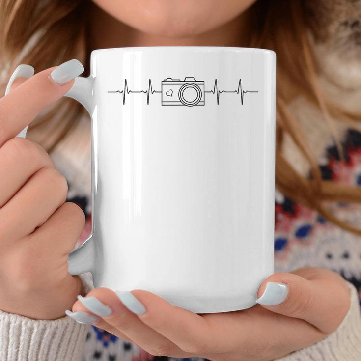 カメラマン 写真カメラ 心拍 Ecg カメラマン コーヒーマグ 面白い贈り物