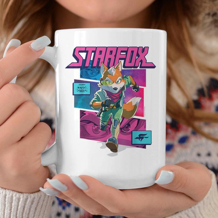 ザ・スーパーマリオギャラクシー・ムービーtarfox Fox Mccloud Action コーヒーマグ 面白い贈り物