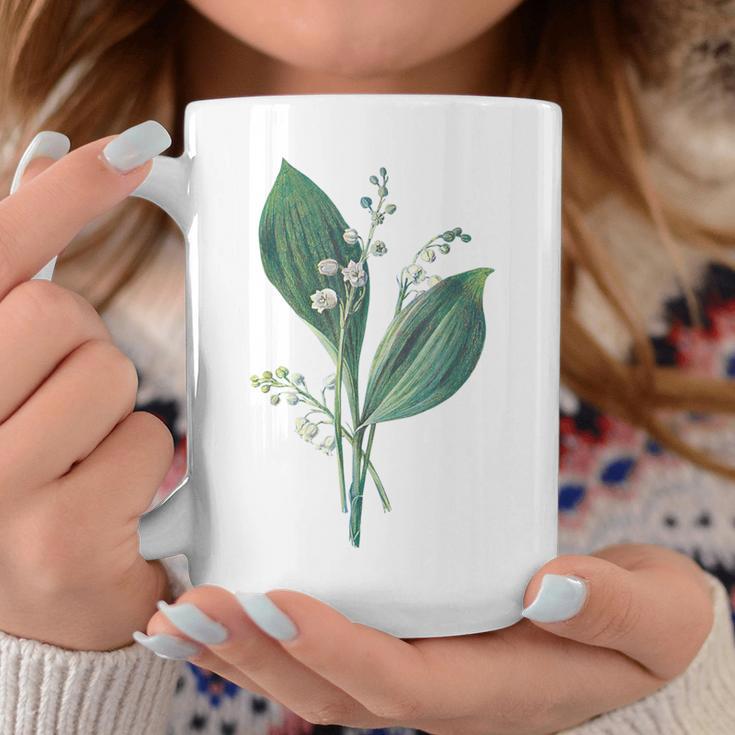 スズラン植物アートペインティングtシャツ コーヒーマグ 面白い贈り物