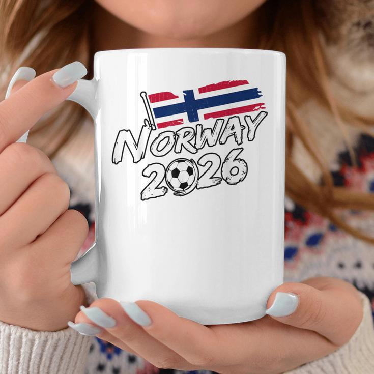ノルウェー サッカー フットボール 試合 プレーヤー ファン ノルウェー国旗 コーヒーマグ 面白い贈り物