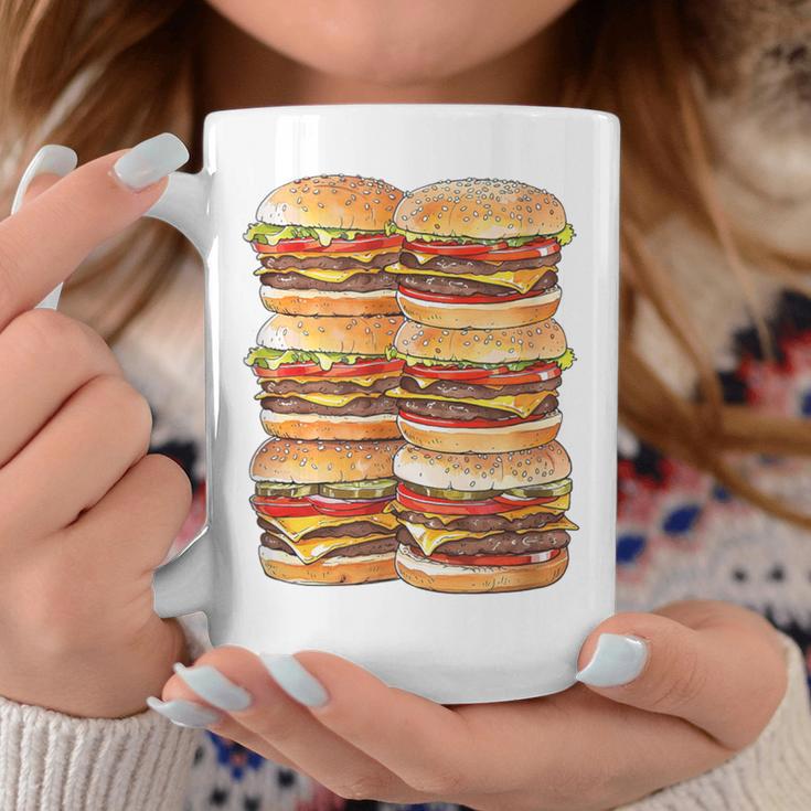 ハンバーガーデイパック ハンバーガー 6パック 腹筋 フェイク腹筋ジム コーヒーマグ 面白い贈り物