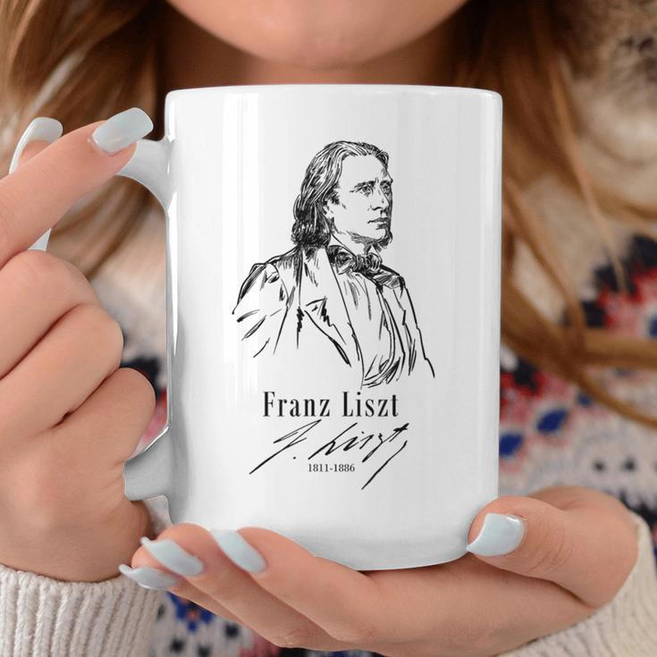 フランツ・リスト、クラシック音楽 ピアノ-Franz Liszt Classical Music-Piano コーヒーマグ 面白い贈り物