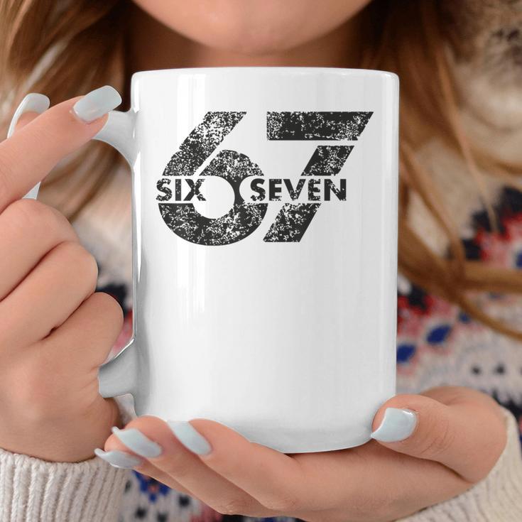 ミーム-67 シックスセブン コーヒーマグ 面白い贈り物