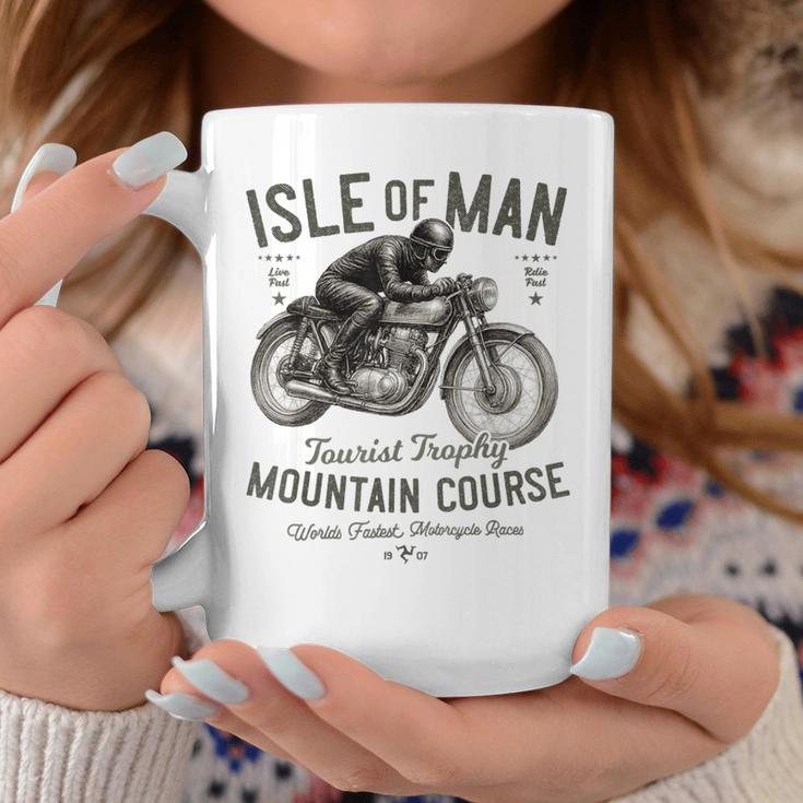 レトロ マン島 Tt レース ヴィンテージ レーシング バイクレース コーヒーマグ 面白い贈り物