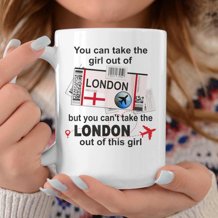 ロンドンガール ロンドン搭乗券 ロンドン コーヒーマグ 面白い贈り物