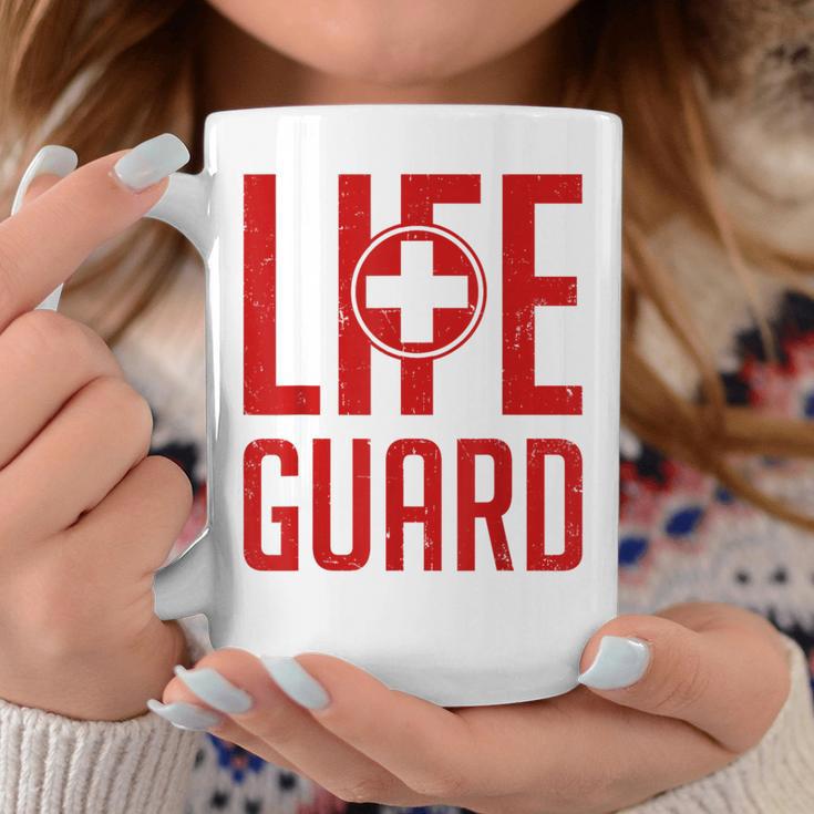 救命救急救命士のライフセーバー Lifeguard コーヒーマグ 面白い贈り物