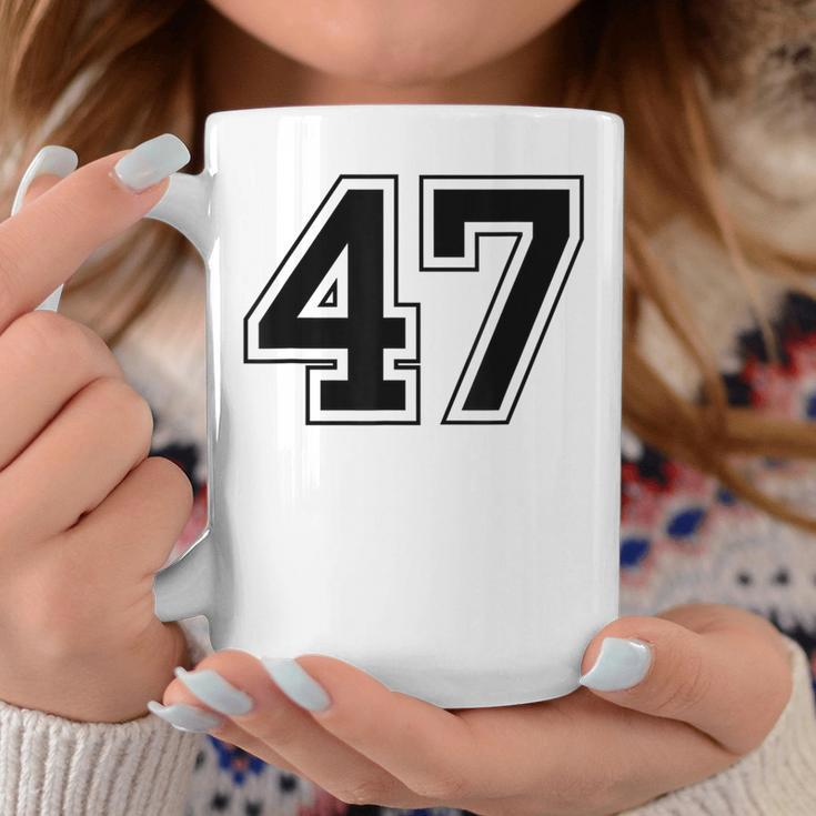 番号47 コーヒーマグ 面白い贈り物