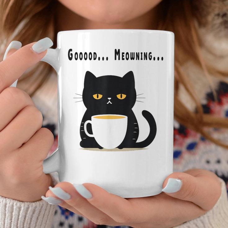 疲れた黒猫 – 月曜日の気分そのまま コーヒーマグ 面白い贈り物