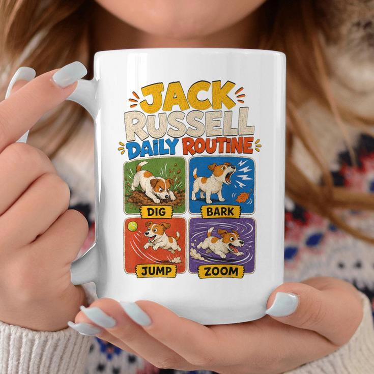 面白いジャックラッセル犬の日常的な贈り物。 コーヒーマグ 面白い贈り物