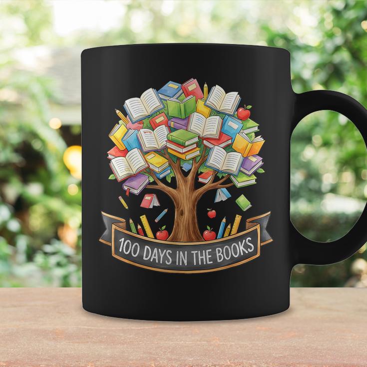 100 Days Of School In The Books Librarian Reading Teacher Graphic Print Coffee Mug Gifts ideas