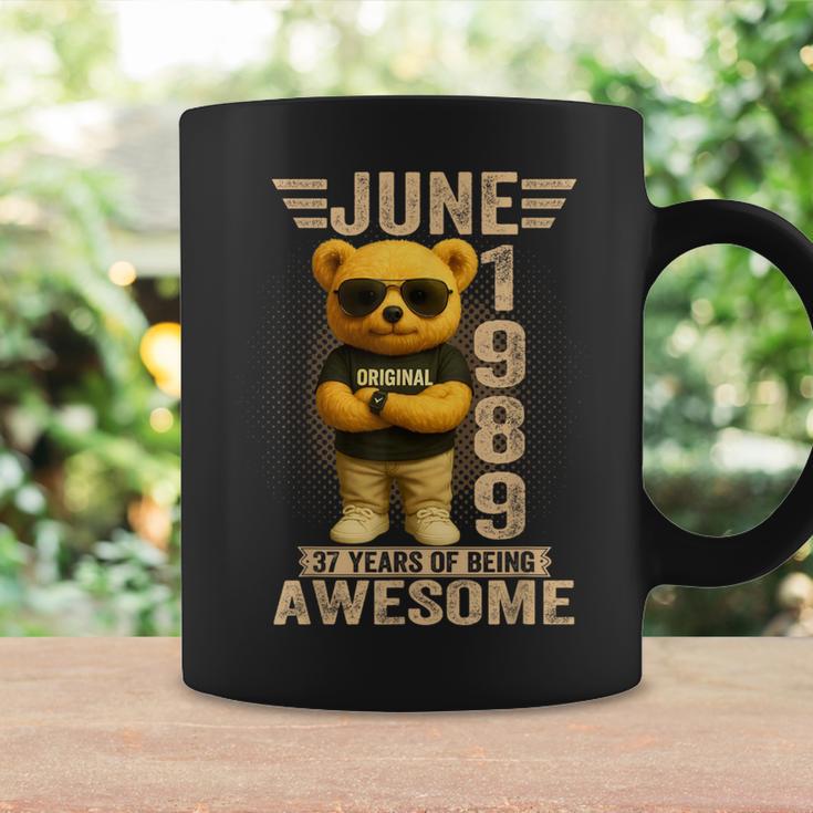 37歳 1989年6月 テディベア 37歳 誕生日 男性 女性 コーヒーマグ ギフトのアイデア