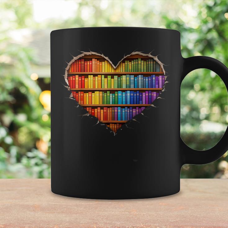 3D Bookshelf Graphic Print Coffee Mug Gifts ideas