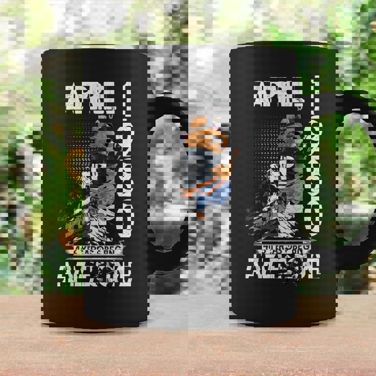 46Th Birthday Legends April 1980Intage 46 Years Old コーヒーマグ ギフトのアイデア