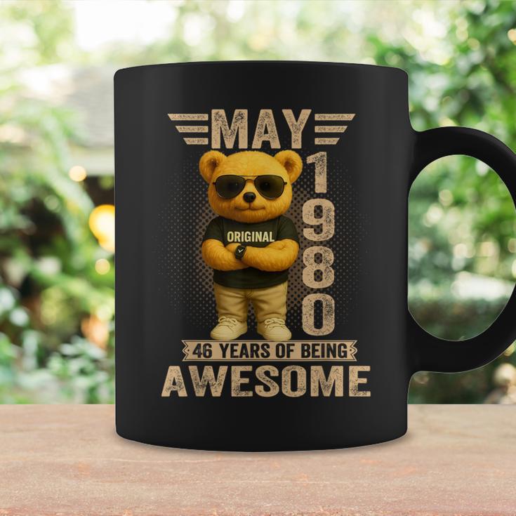 46歳 1980年5月 テディベア 46歳 誕生日 男性 女性 コーヒーマグ ギフトのアイデア
