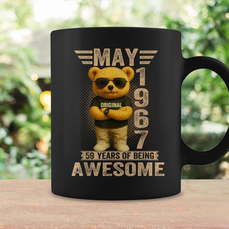 59歳 1967年5月 テディベア 59歳 誕生日 男性 女性 コーヒーマグ ギフトのアイデア
